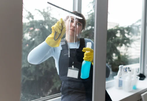 Nettoyage de vitres intérieures et extérieures à Quinçay